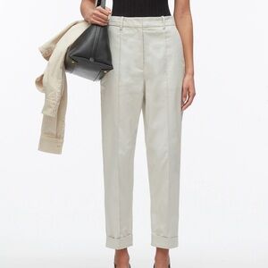 3.1 Phillip 4 NEW Utility Cropped Carrot Trouser Cement Cuffed Italian Cotton
